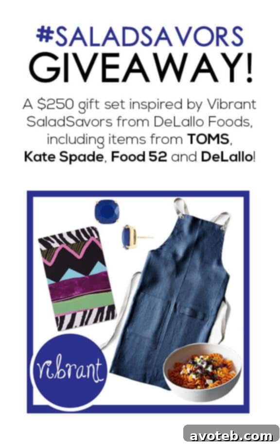 Enter to win a $250 Salad Savors Gift Set #Giveaway