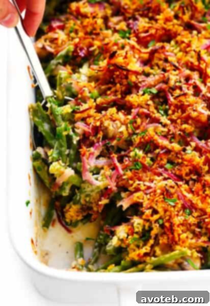 Healthy Green Bean Casserole Recipe