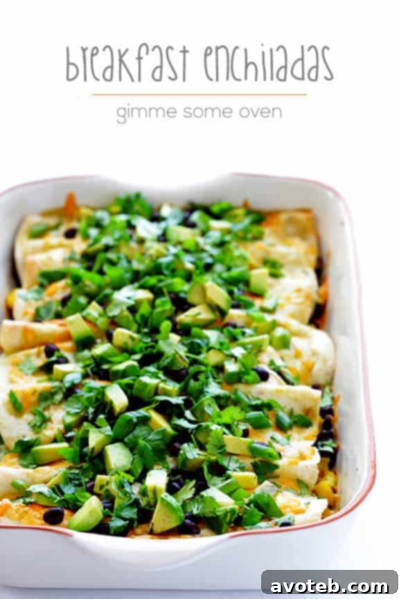 Sunrise Enchilada Bake 10 Breakfast Enchiladas: A Hearty and Satisfying Morning Meal