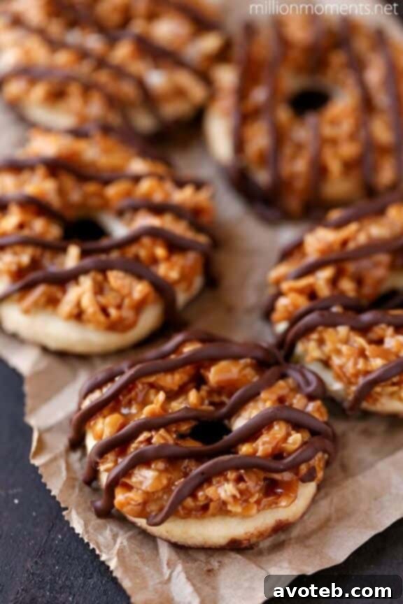 15 Festive Cookie Creations 13 Homemade Samoas Girl Scout Cookies, a copycat recipe for a beloved classic