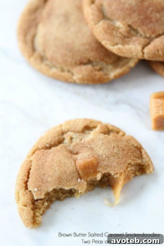 15 Festive Cookie Creations 17 Gourmet Brown Butter Salted Caramel Cookies, an elevated holiday cookie experience