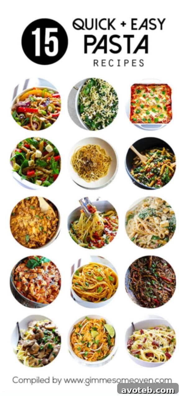 Delicious Pasta Recipes for Cozy Comfort and Quick Weeknight Meals