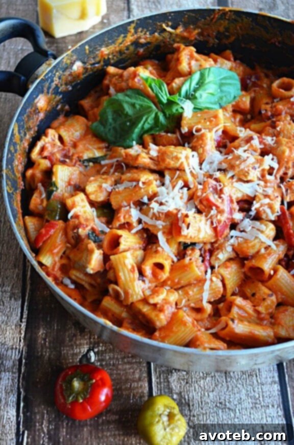 One-Pot Spicy Chicken Riggies: An Easy and Flavorful Dinner