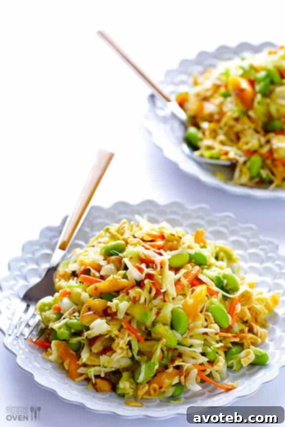 The 14 Recipes You Couldn't Get Enough Of in 2014 8 Crunchy Asian Ramen Noodle Salad | Refreshing Side Dish