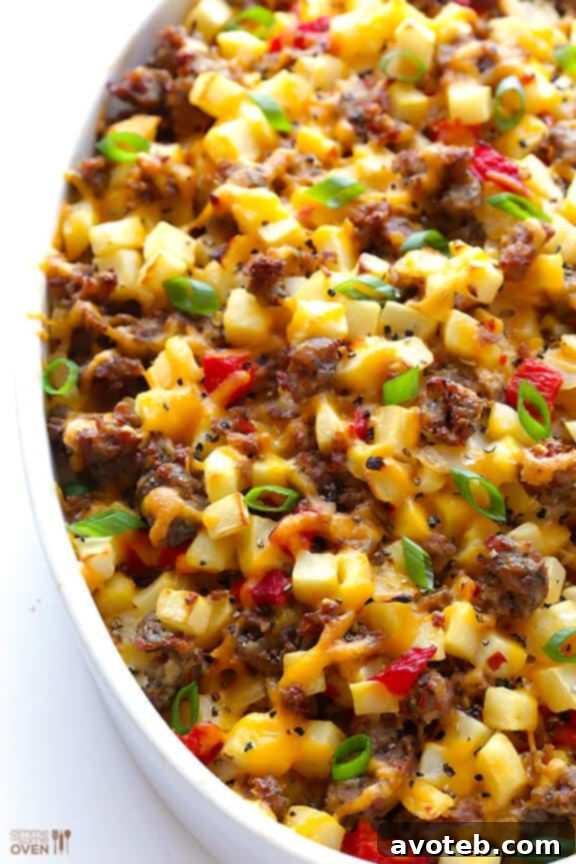 The 14 Recipes You Couldn't Get Enough Of in 2014 9 Easy Cheesy Breakfast Casserole | Perfect for Brunch