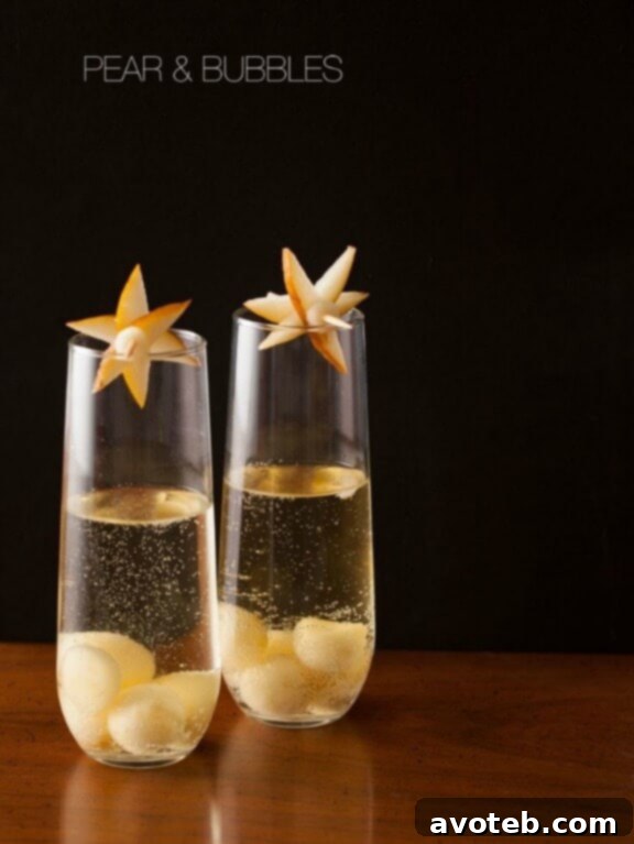 Pear & Bubbles | spoonforkbacon.com