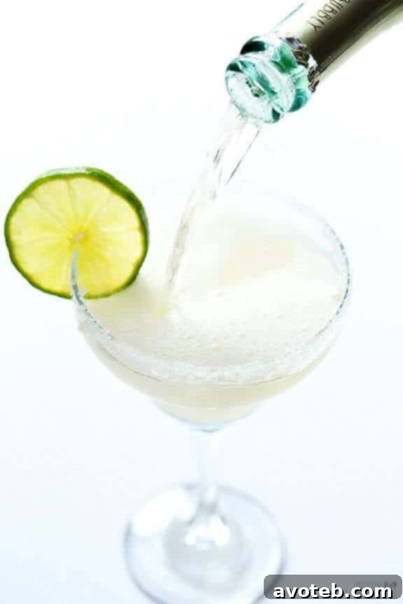 Sparkling Margaritas | gimmesomeoven.com