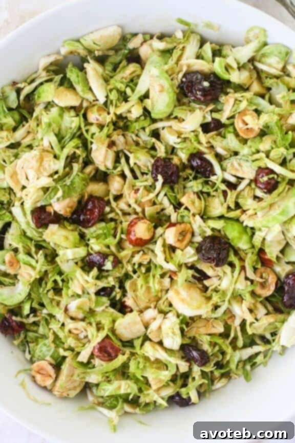 Shaved Brussels Sprouts with a Maple-Balsamic Vinaigrette | orchardstreetkitchen.com