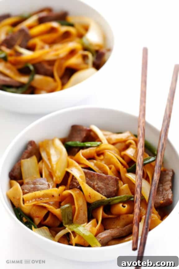 Beef Chow Fun Stir Fry 7 Finished Beef Chow Fun ready to serve