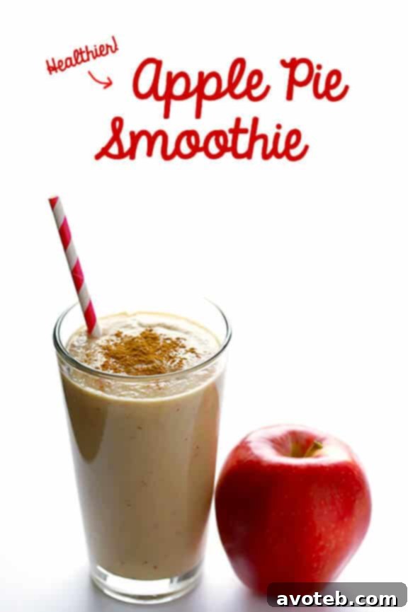 Spiced Apple Protein Shake 7 The Best Healthy Apple Pie Protein Smoothie | Your new favorite breakfast or snack! #smoothierecipe #applerecipes