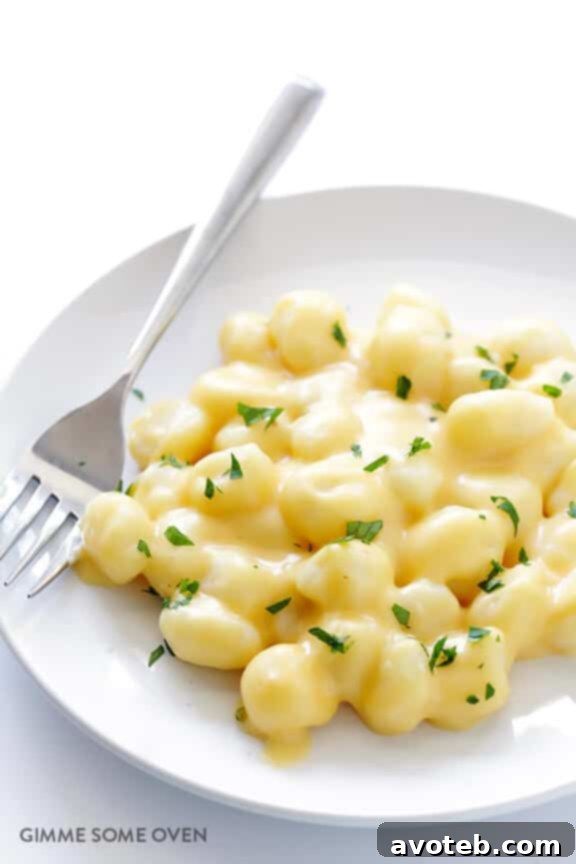 Gnocchi Cheese Gratin 11 Freshly made Gnocchi Mac and Cheese, simple and delicious