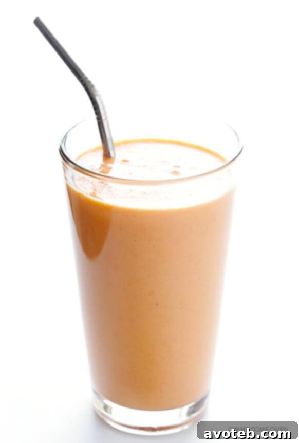Easy Single-Serving Carrot Cake Smoothie – Wholesome & Delicious