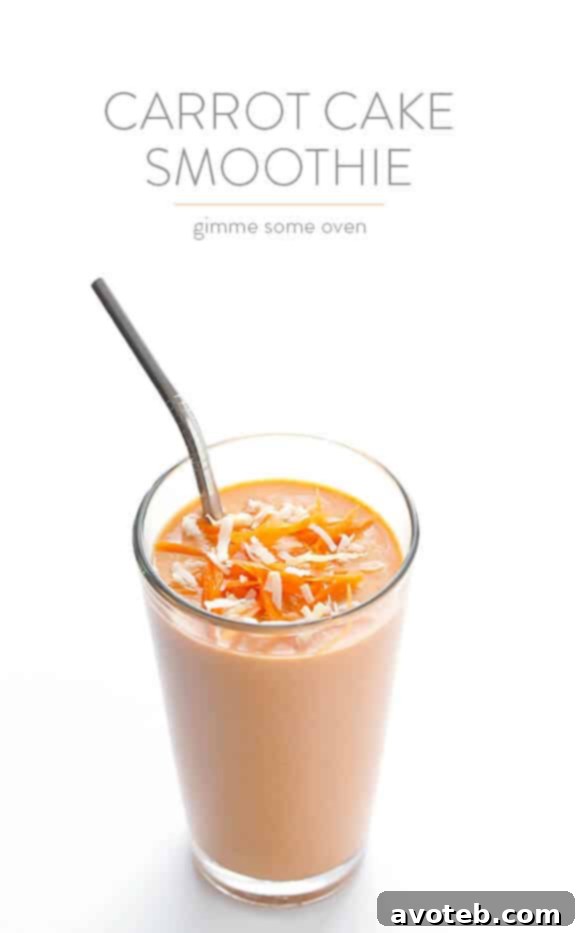 Carrot Cake Smoothie: A Perfect Blend for a Healthy Lifestyle