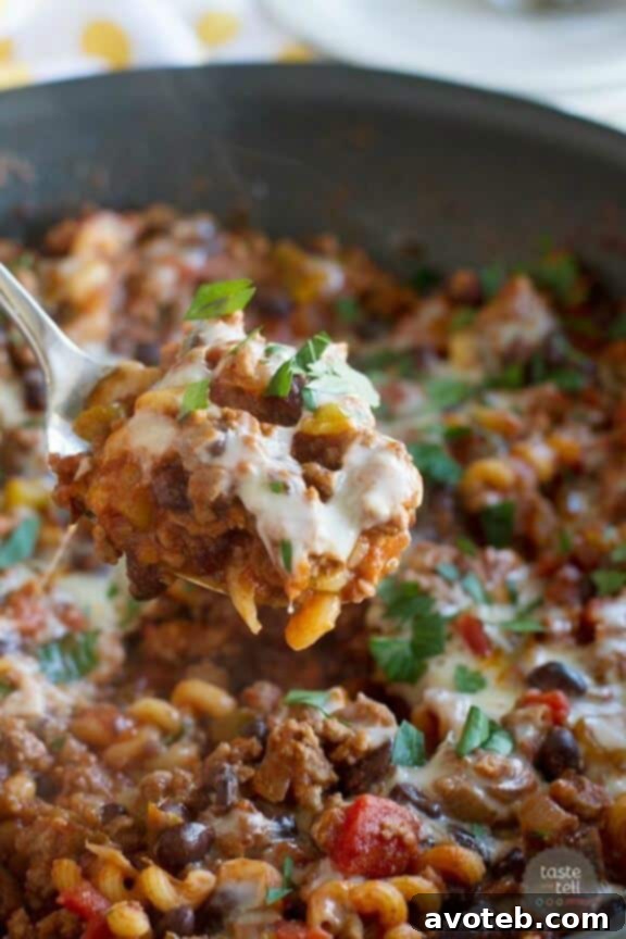 Guilt-Free Comfort Classics 12 Lighter Chili Mac | tasteandtellblog.com