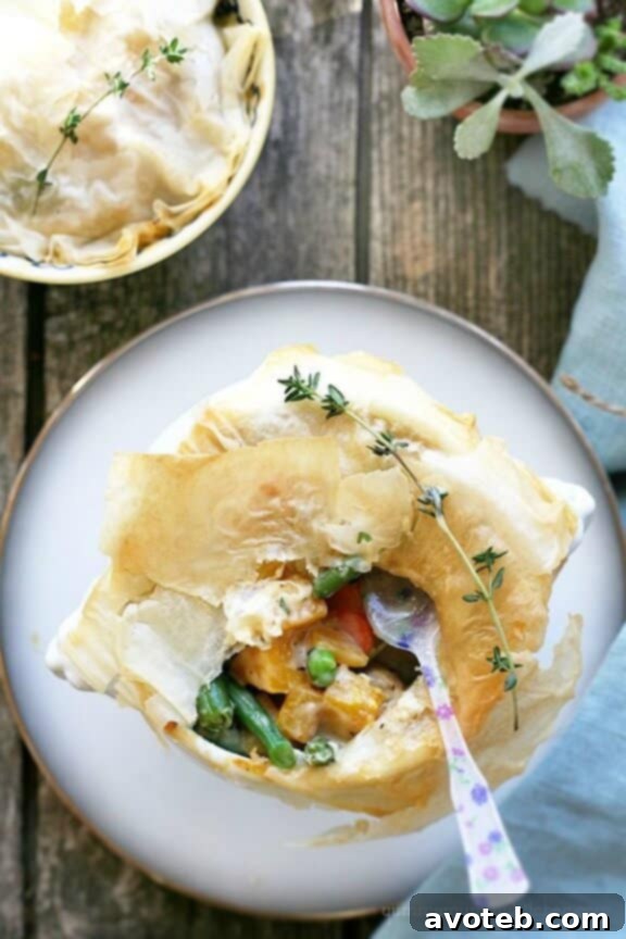 Guilt-Free Comfort Classics 7 Lighter Pot Pie | swankyrecipes.com