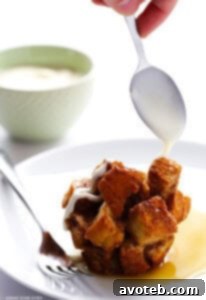 French Toast Cups with Whiskey Cream Cheese Glaze