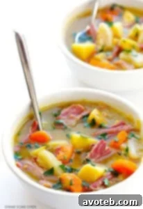 Recipe card image: Classic Corned Beef and Cabbage Soup