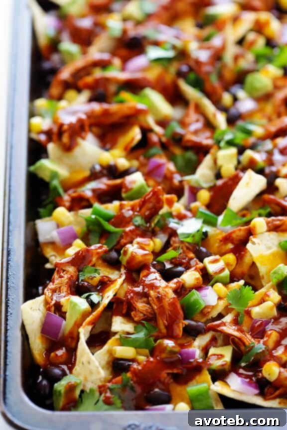 Loaded Chicken Enchilada Nachos 5 Crowd-Pleasing Chicken Enchilada Nachos for Any Gathering