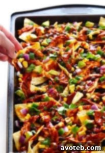 The Best Chicken Enchilada Nachos Recipe