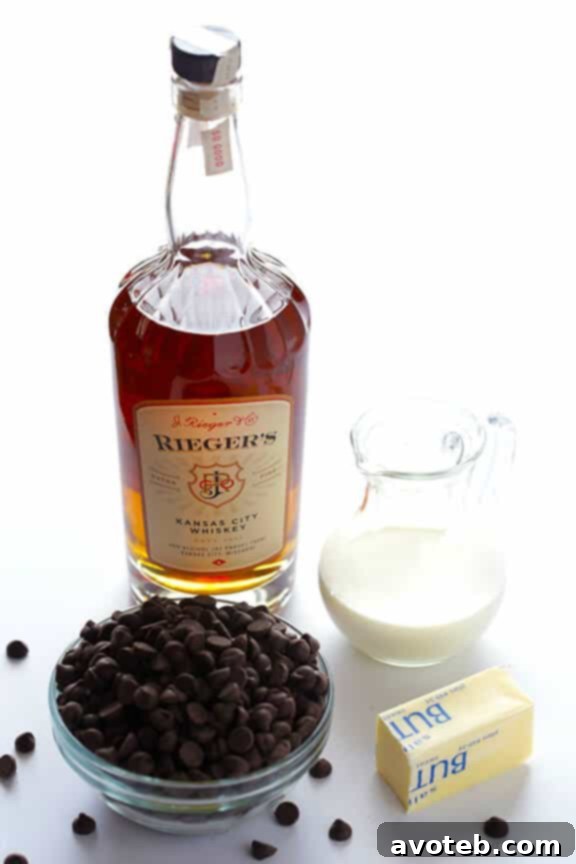 Easy 5-Ingredient Whiskey Dark Chocolate Truffles Recipe