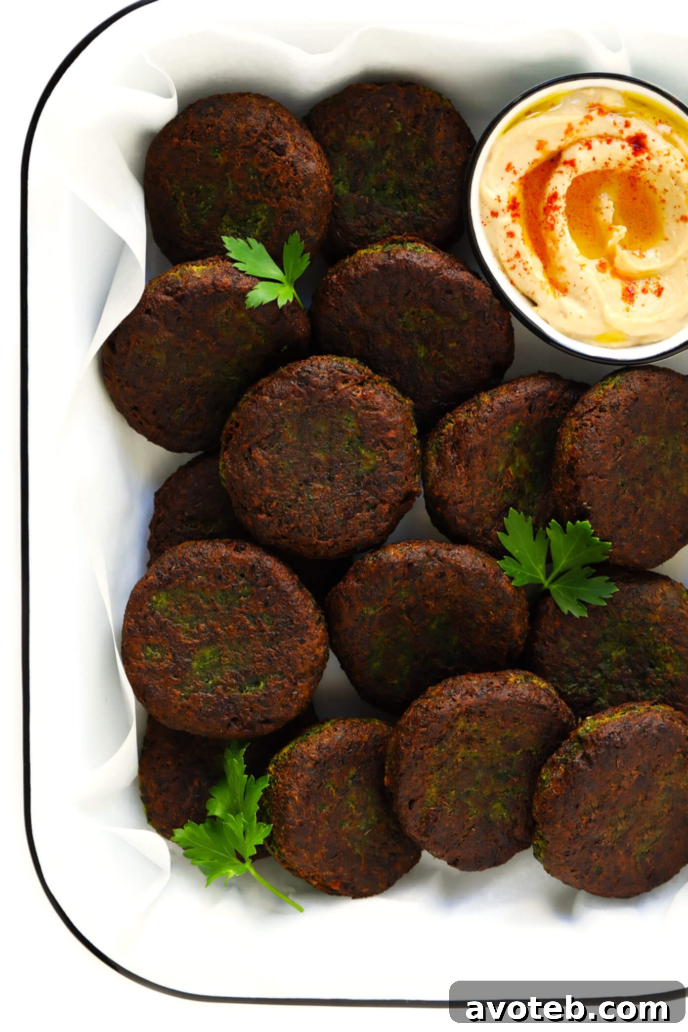 Delicious Homemade Falafel