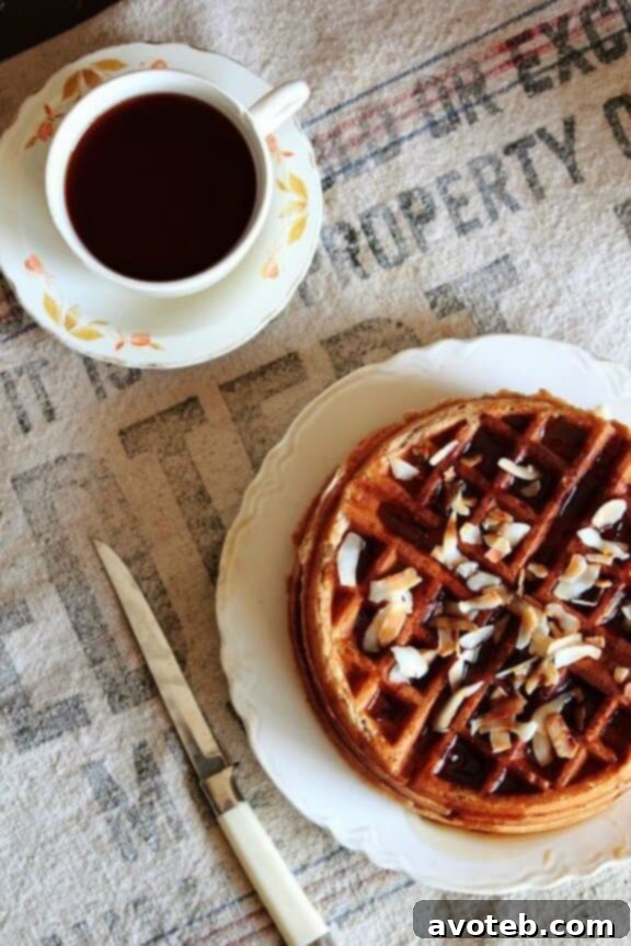 Exotic Coconut Waffles by Pastry Affair