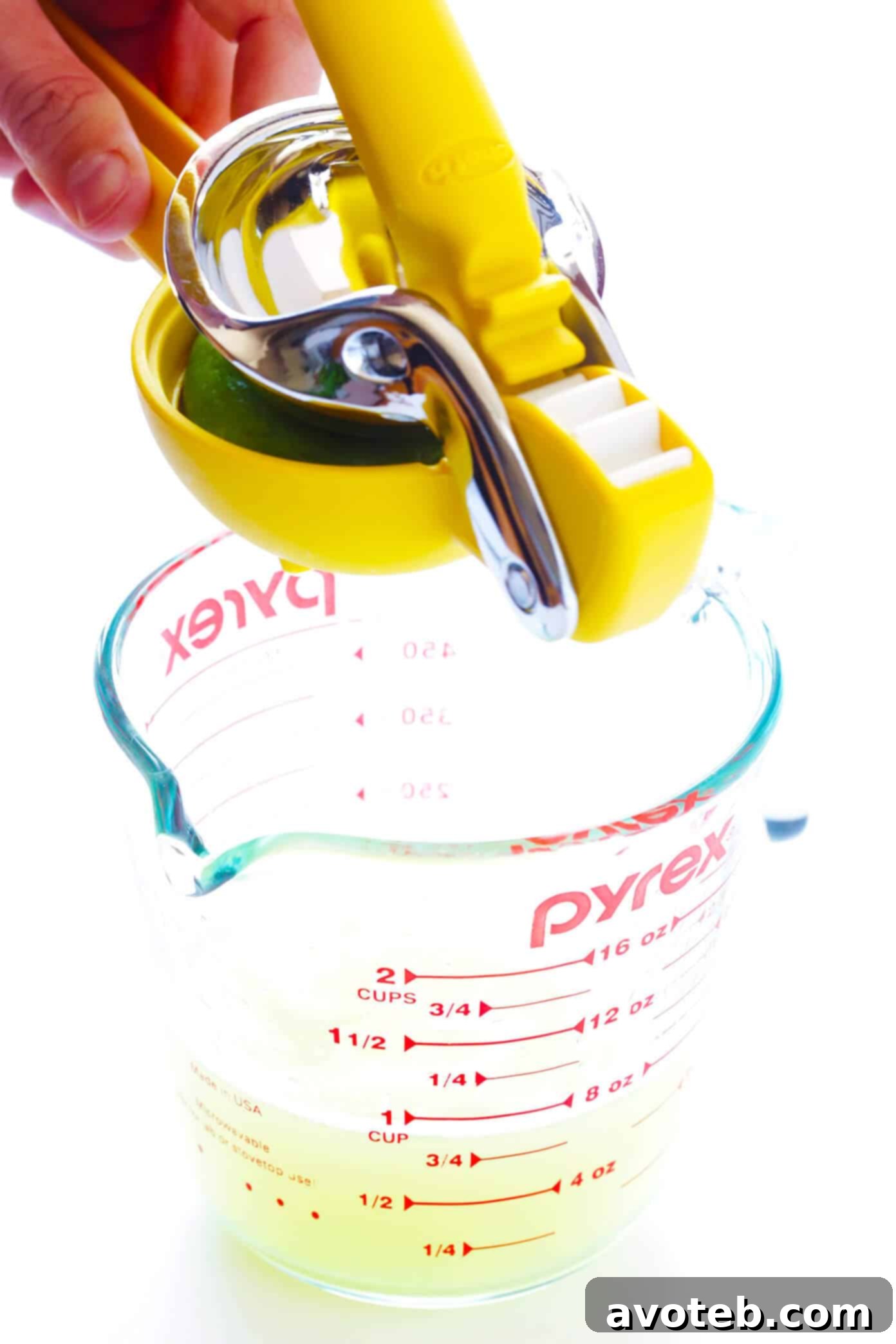 Margarita Mix in Measuring Cup