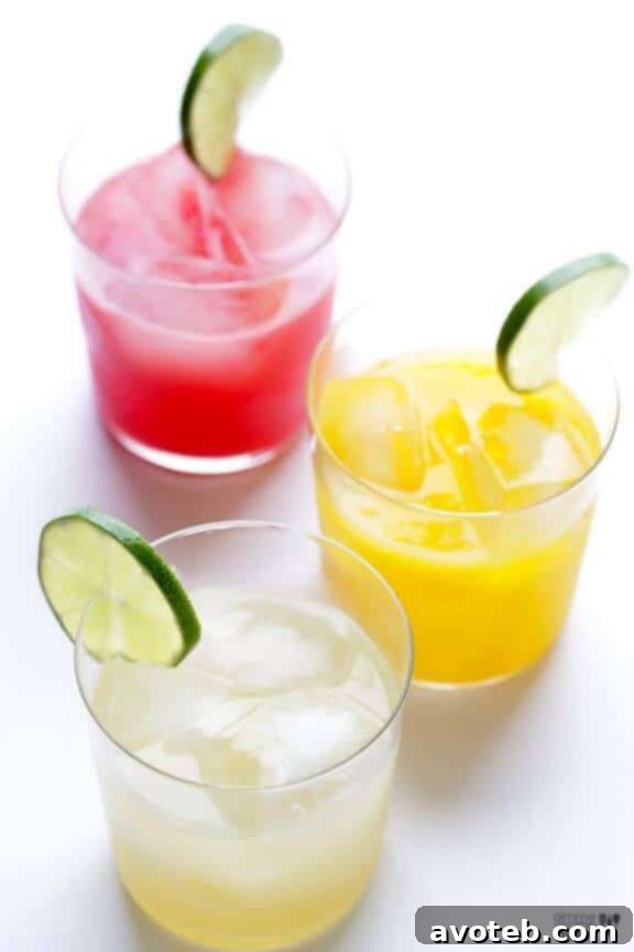 15 Must Try Margarita Creations 9 A light and refreshing skinny margarita, a guilt-free pleasure, elegantly presented.