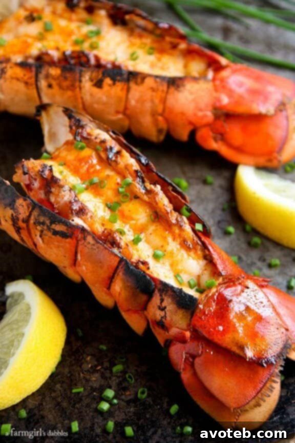 15 Simple Summer BBQ Ideas 8 Grilled Lobster Tails with Sriracha Butter