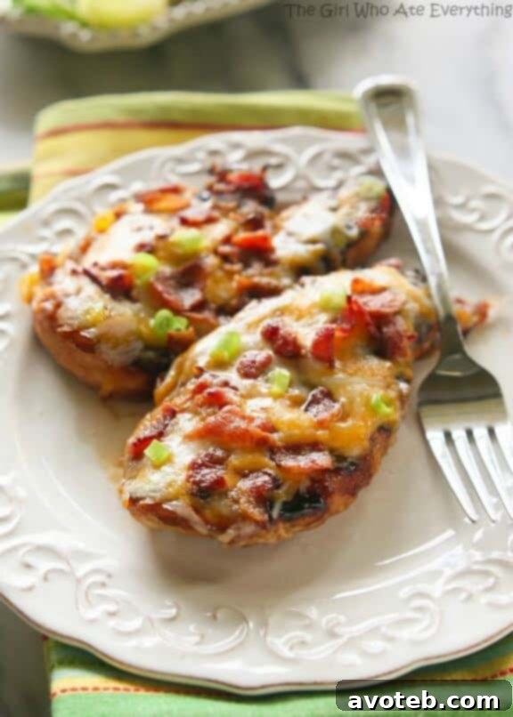 Monterey Chicken - A hearty and cheesy chicken breast recipe inspired by restaurant favorites from The Girl Who Ate Everything.