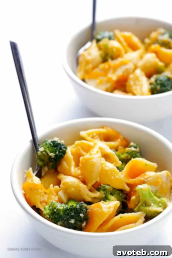 Broccoli Cheddar Chicken Mac and Cheese Recipe
