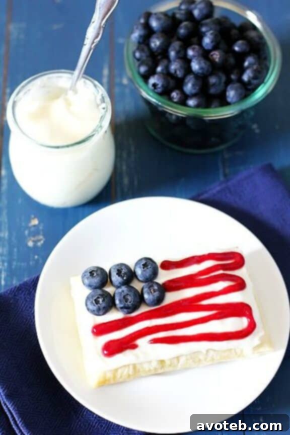 15 Naturally Vibrant Red, White, and Blue Recipes 8 Berry Cream Cheese Pastries | gimmesomeoven.com
