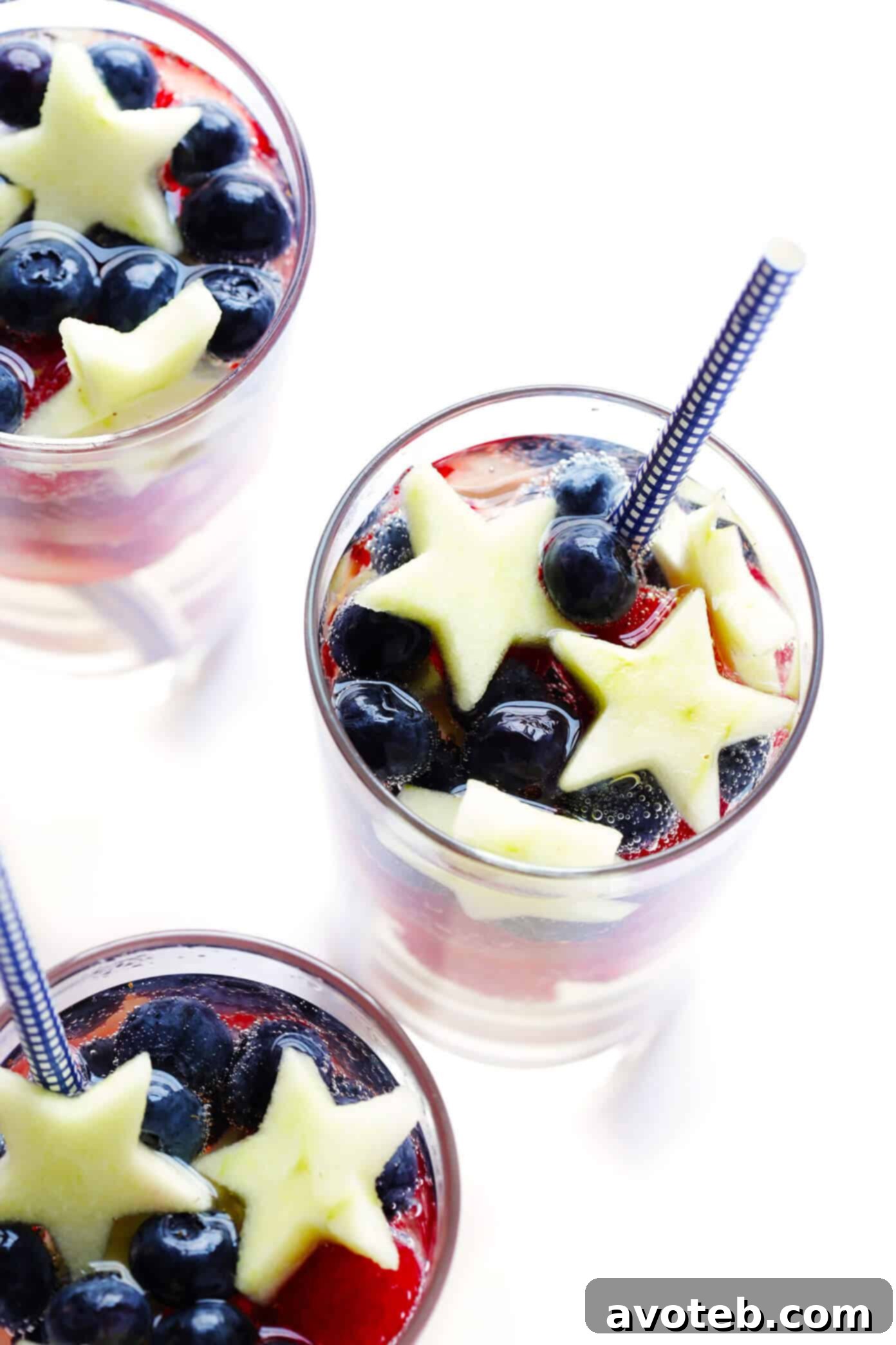 Red White and Blue Sangria Recipe
