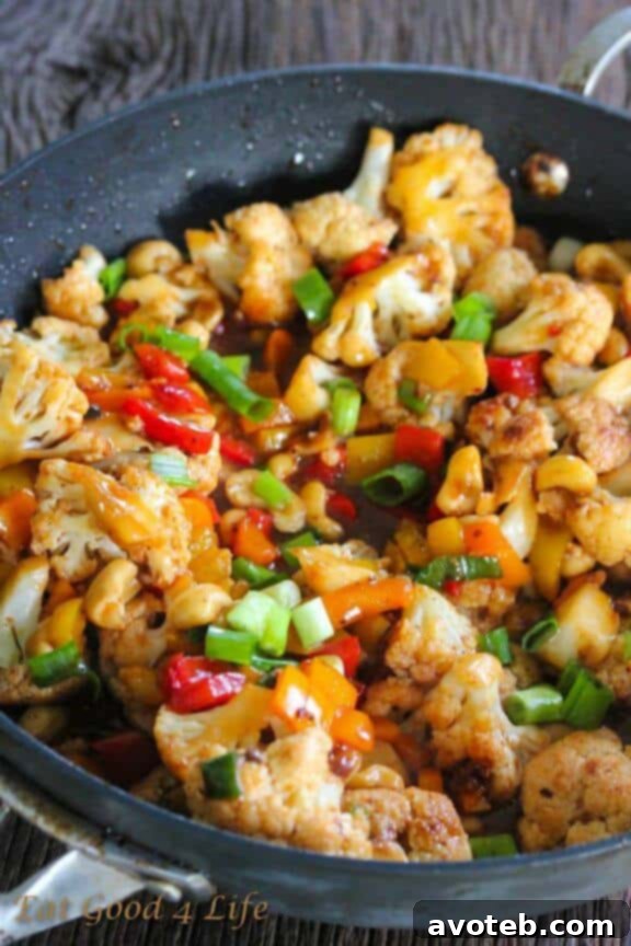 15 Vibrant Veggie Dinners 13 Kung Pao Cauliflower | eatgood4life.com