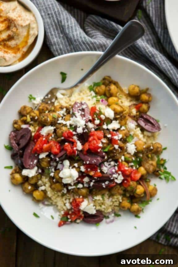 15 Vibrant Veggie Dinners 7 Chickpea Shawarma with Millet | naturallyella.com
