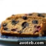 Thumbnail image of a delicious Blueberry Zucchini Bread