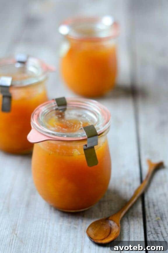 Homemade Peach Jam | butteredsideupblog.blogspot.com
