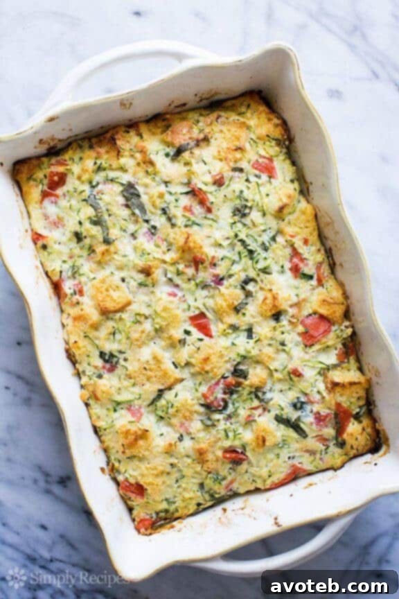 Zucchini Breakfast Casserole