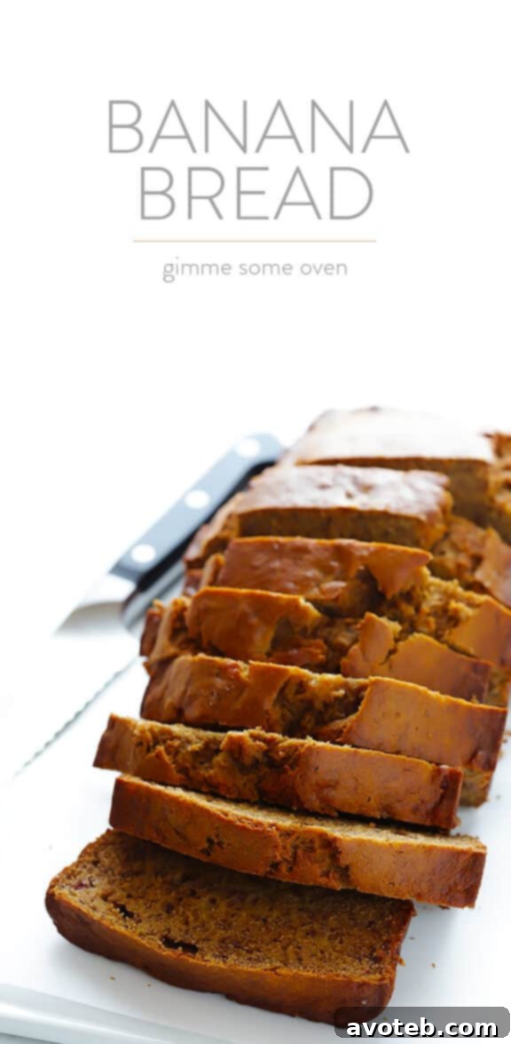 The best banana bread recipe, made healthy and moist.