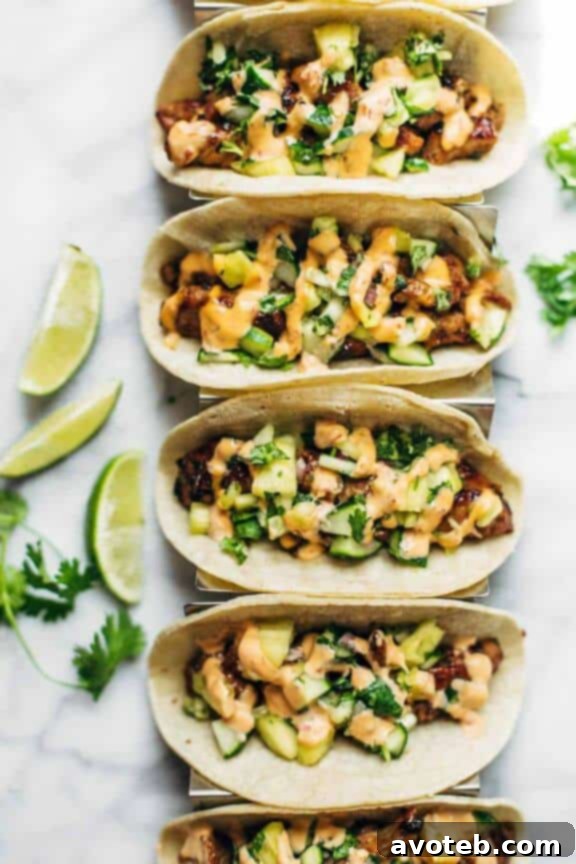15 Creative Taco Recipes 15 Caramelized Pork Tacos with Pineapple Salsa Recipe | Sweet and savory pork tacos from Pinch of Yum.
