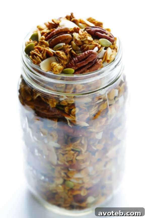 Ingredients for Easy Pumpkin Spice Granola