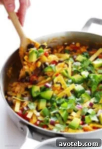Easy Chicken Enchilada Skillet - a quick and delicious meal