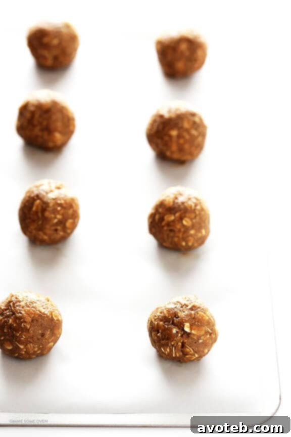A hand reaching for a freshly baked Whole Wheat Oatmeal Cookie, beautifully highlighting its appealing texture, warm glow, and tempting aroma, ready to be enjoyed.