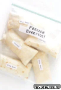 Freezer Breakfast Burritos