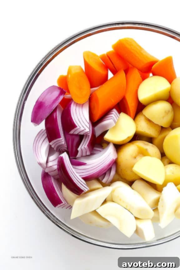 Roasted Root Vegetables Seasoned with Smoked Sea Salt