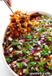 BBQ Chicken Quinoa Casserole, a hearty and flavorful dish.