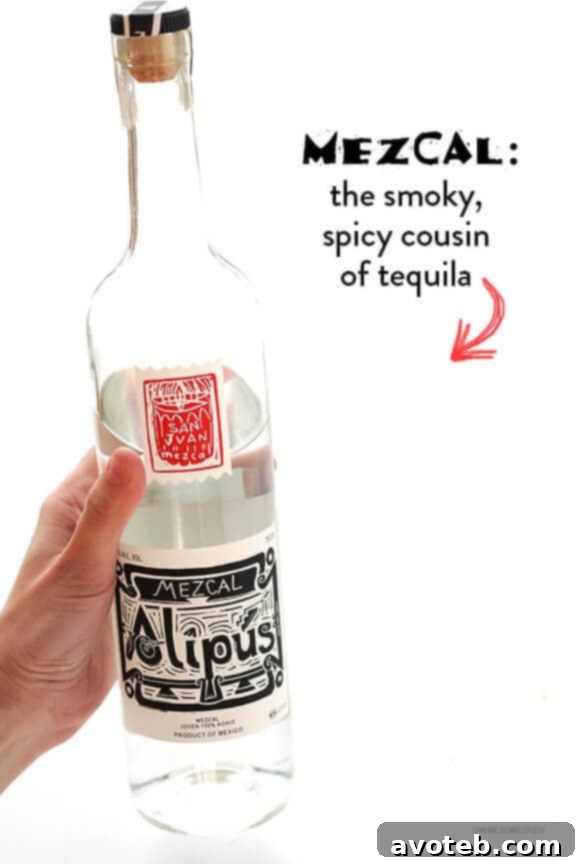 Mezcal Margaritas -- kick your margs up a notch with some smoky mezcal in this easy recipe | gimmesomeoven.com