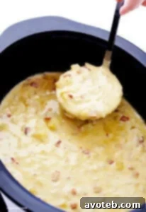 Creamy Slow Cooker Potato Soup