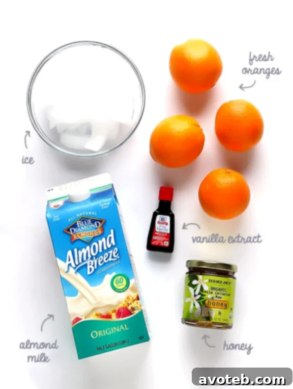 Dreamy 5-Ingredient Orange Cream Smoothie 4 Simple 5-Ingredient Orange Julius Copycat Recipe
