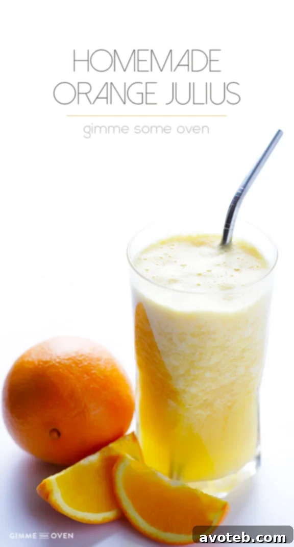 Dreamy 5-Ingredient Orange Cream Smoothie 9 Refreshing Orange Julius Copycat Drink